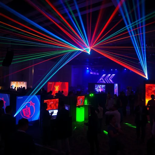 Sewa Laser Lighting Batu