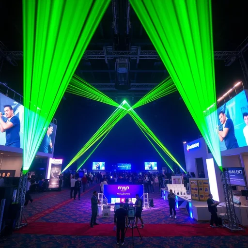 Sewa Laser Lighting Gresik