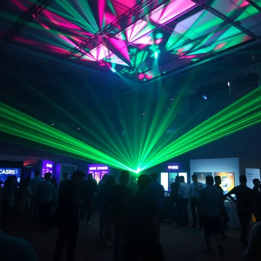 Sewa Laser Lighting Jembrana