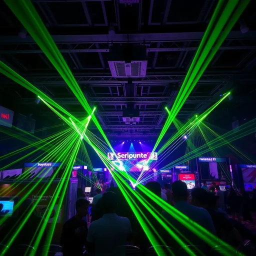 Sewa Laser Lighting Rembang