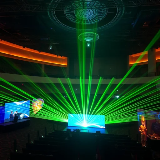 Sewa Laser Lighting Tuban