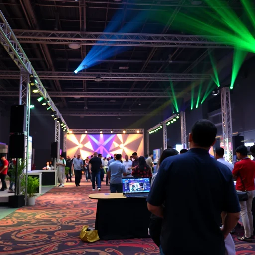 Sewa Lighting Outdoor Karawang