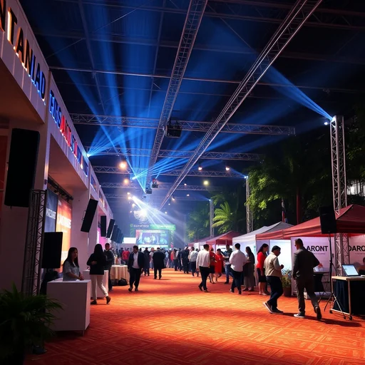 Sewa Lighting Outdoor Malang