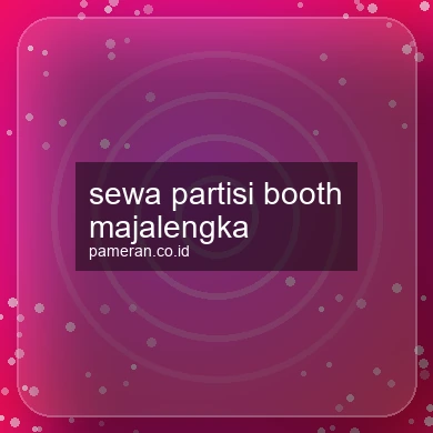 Sewa Partisi Booth Majalengka