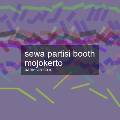 Sewa Partisi Booth Mojokerto