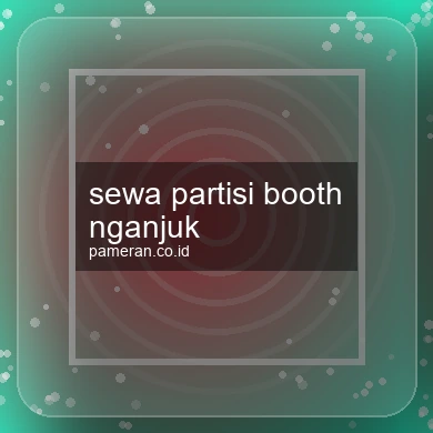 Sewa Partisi Booth Nganjuk