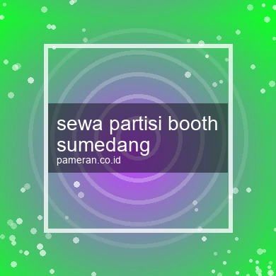 Sewa Partisi Booth Sumedang
