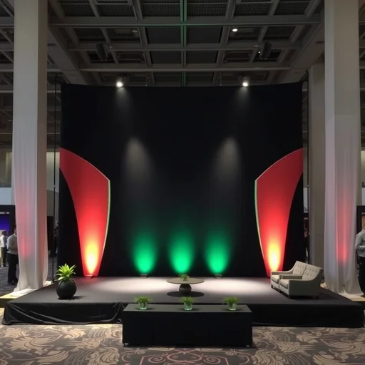 Sewa Rangka Backdrop Batu