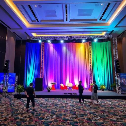 Sewa Rangka Backdrop Lamongan