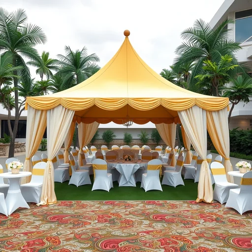 Sewa Tenda Kerucut 3x3 Semarang