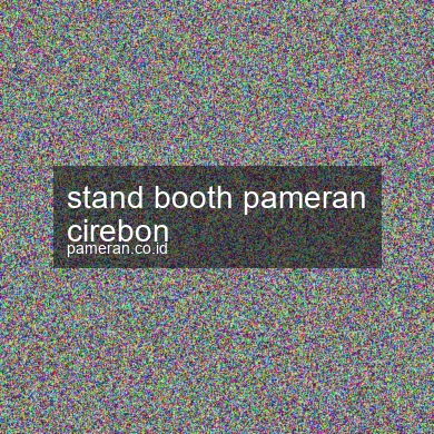 Stand Booth Pameran Cirebon