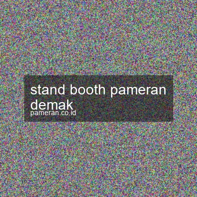 Stand Booth Pameran Demak