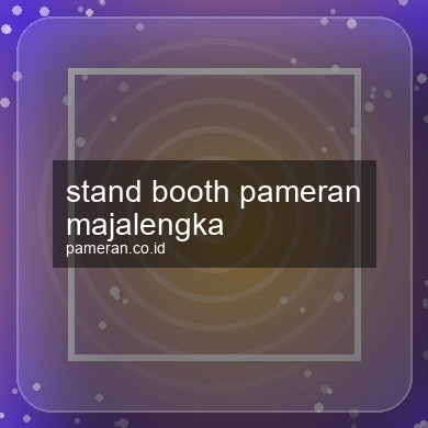 Stand Booth Pameran Majalengka