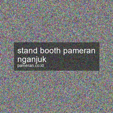 Stand Booth Pameran Nganjuk
