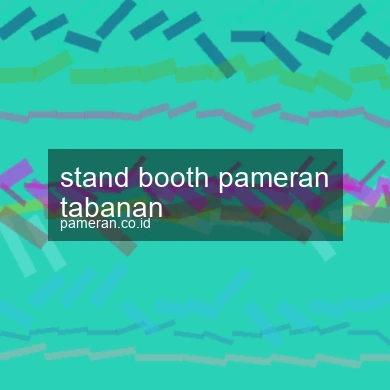 Stand Booth Pameran Tabanan