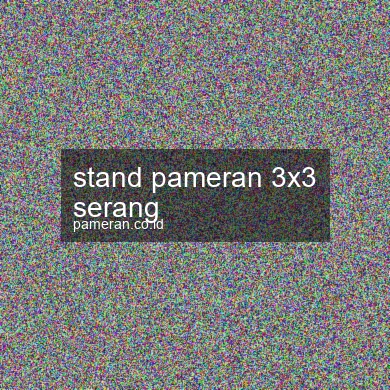 Stand Pameran 3x3 Serang