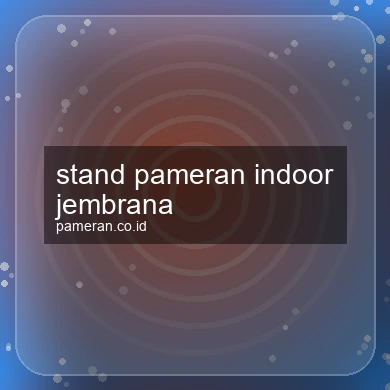 Stand Pameran Indoor Jembrana