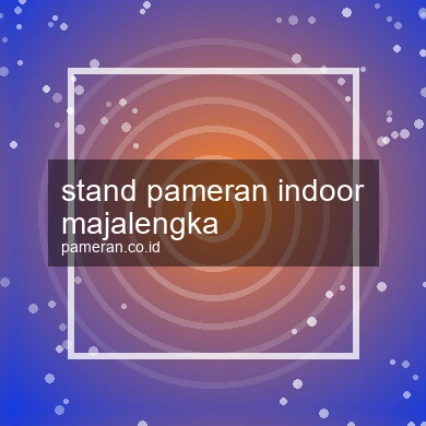 Stand Pameran Indoor Majalengka