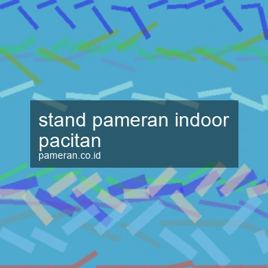 Stand Pameran Indoor Pacitan