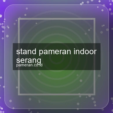 Stand Pameran Indoor Serang