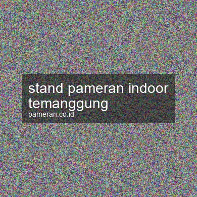 Stand Pameran Indoor Temanggung