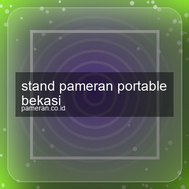 Stand Pameran Portable Bekasi