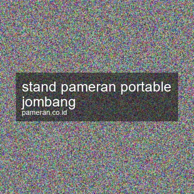 Stand Pameran Portable Jombang