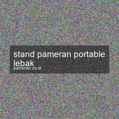 Stand Pameran Portable Lebak