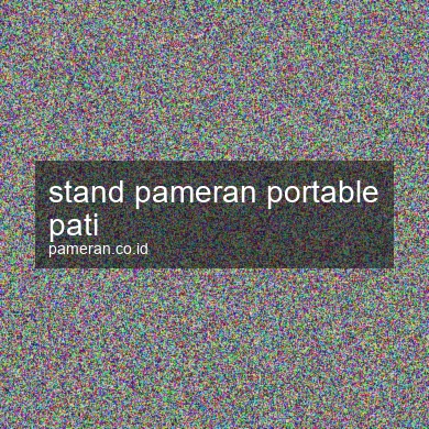 Stand Pameran Portable Pati