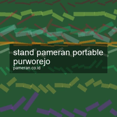 Stand Pameran Portable Purworejo