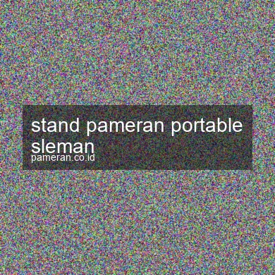 Stand Pameran Portable Sleman