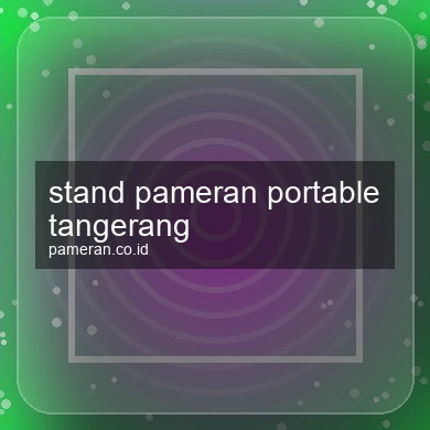 Stand Pameran Portable Tangerang
