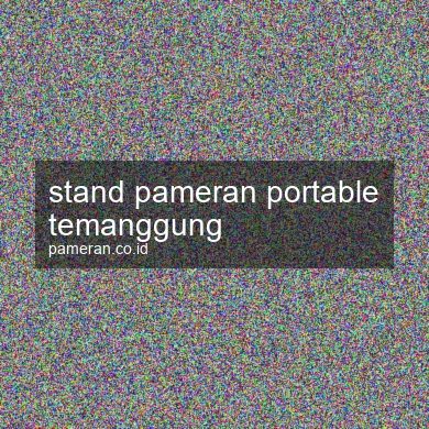 Stand Pameran Portable Temanggung