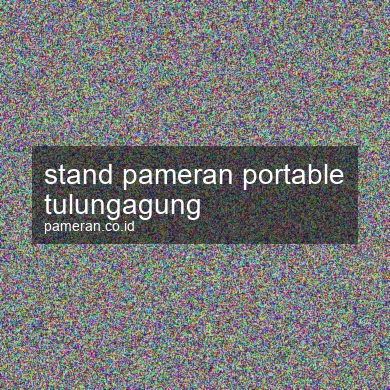 Stand Pameran Portable Tulungagung